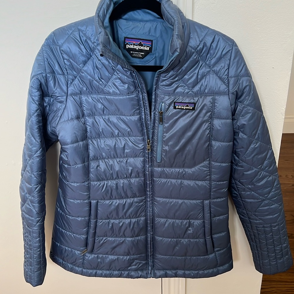 Blue Patagonia Puffer Jacket